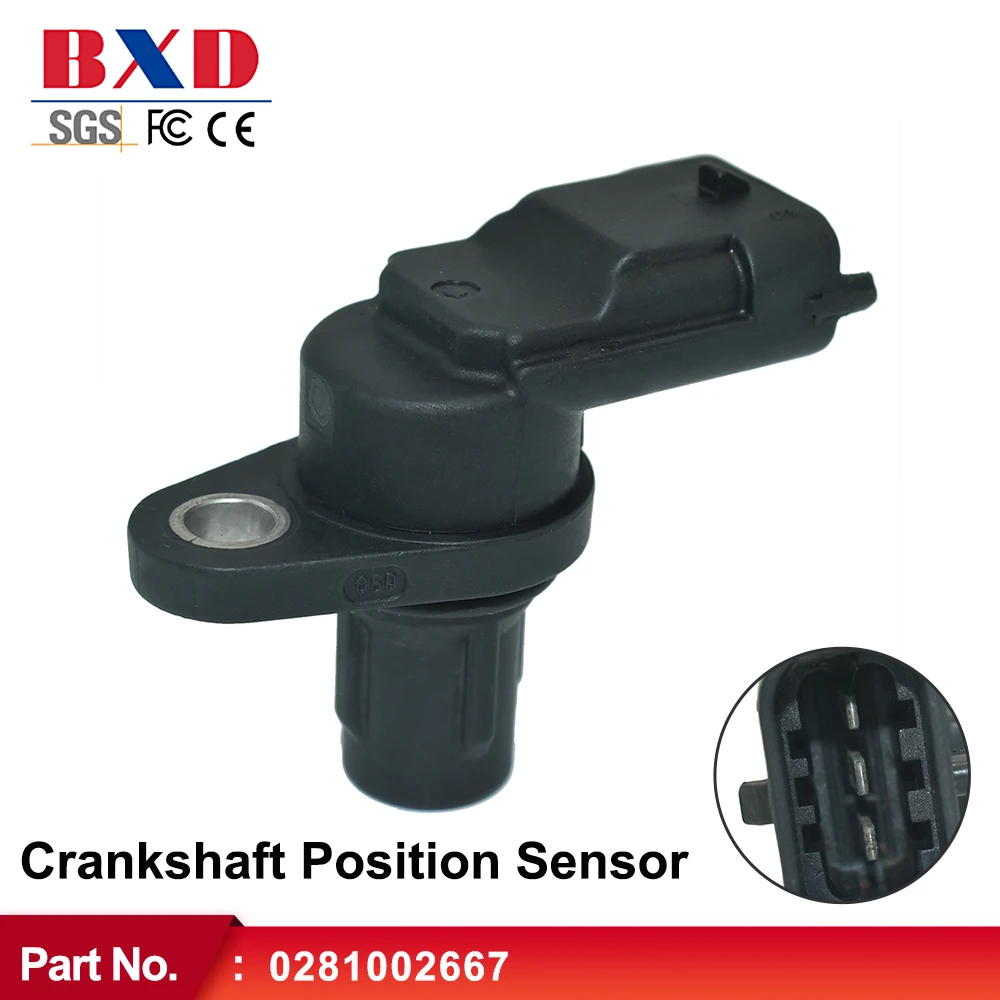 

Crankshaft Position Sensor 0281002667 For Chrysler Grand/Voyager Jeep Liberty Cherokee Wrangler Dodge Nitro 5140332AA
