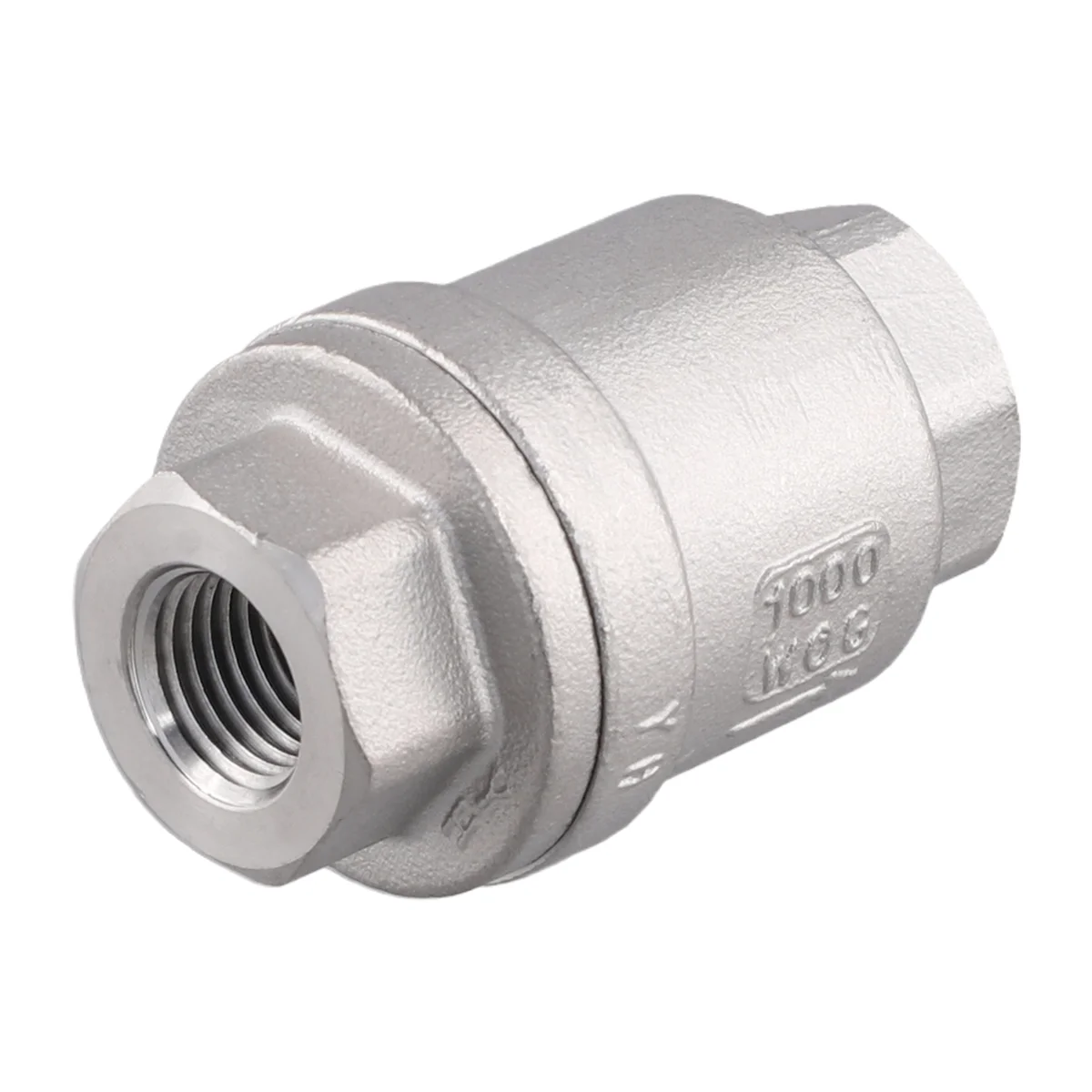 304 Stainless Steel Vertical Check Valve H12 Water Pump 1/4 Inch Water Pipe One-Way Valve DN8