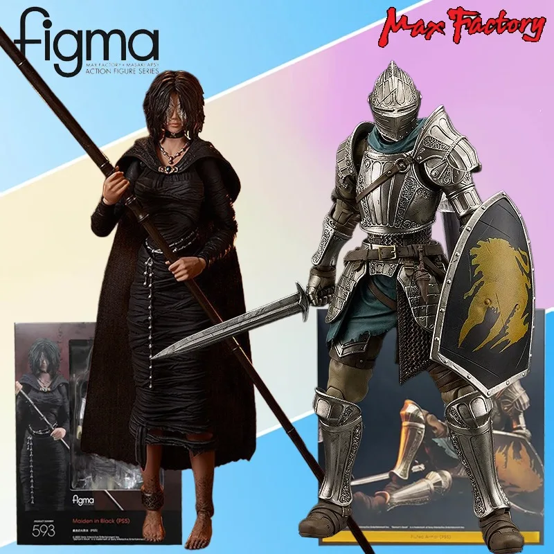 

Max Factory Genuine Figma Series Demon Soul, Fire Woman в черных коллекционных предметах готовых подвижных моделей игры, аниме, модель, игрушка