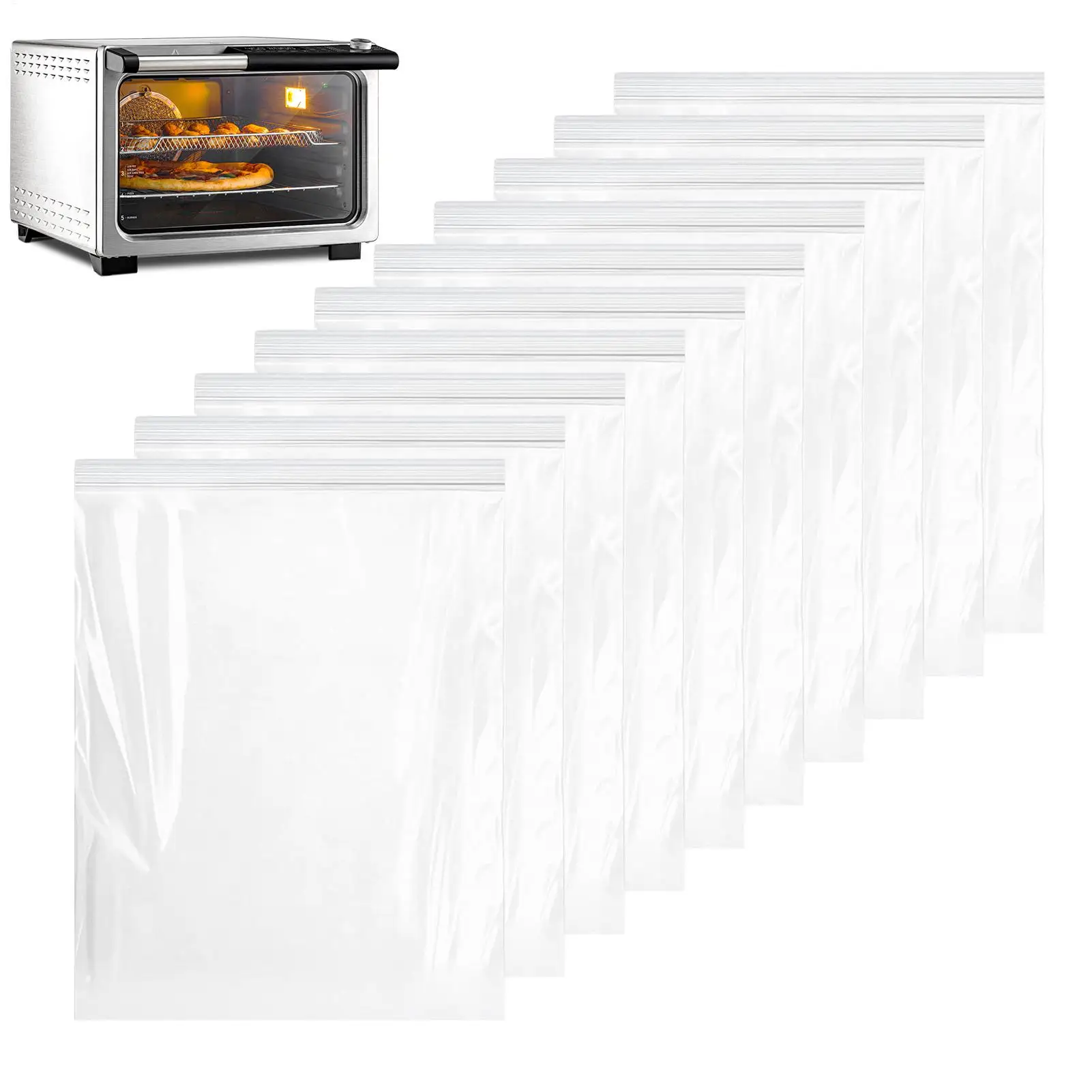 10pcs Heat Resistant Cooking Oven Bag Air Fryer Roasting Turkey Liner Slow Cooker Baking C rock Pot Kitchen Accessories