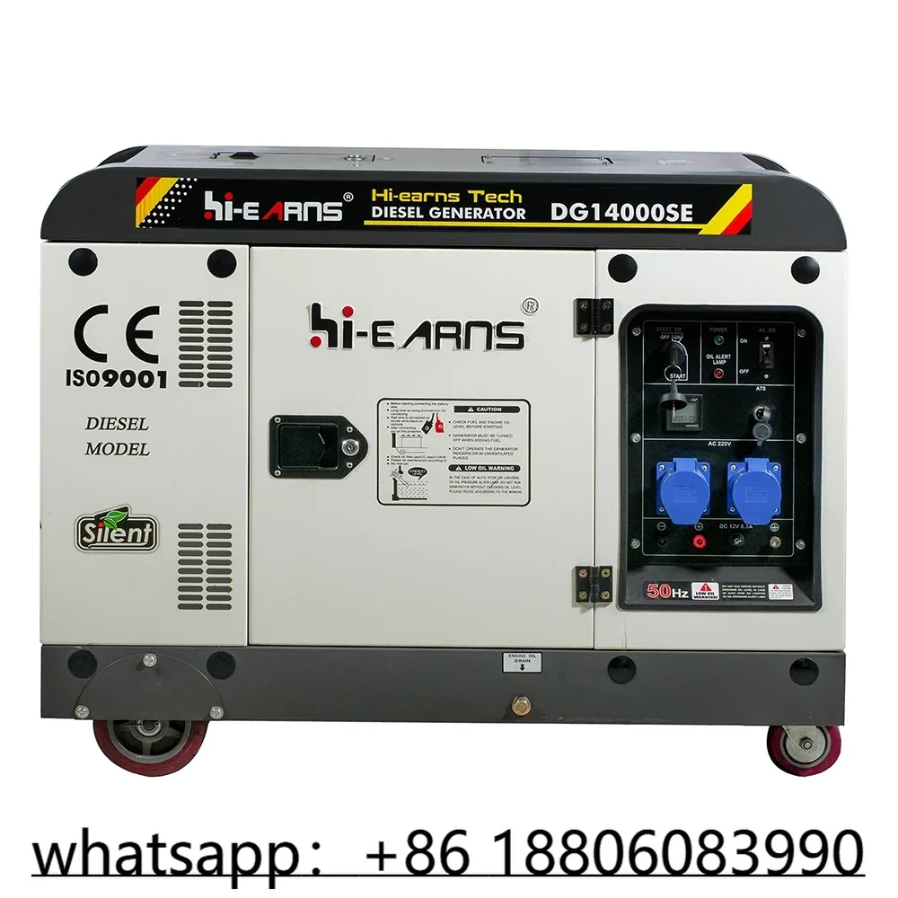 Hi-earns brand 10kw 12kva single phase 1102F small size die·sel generator