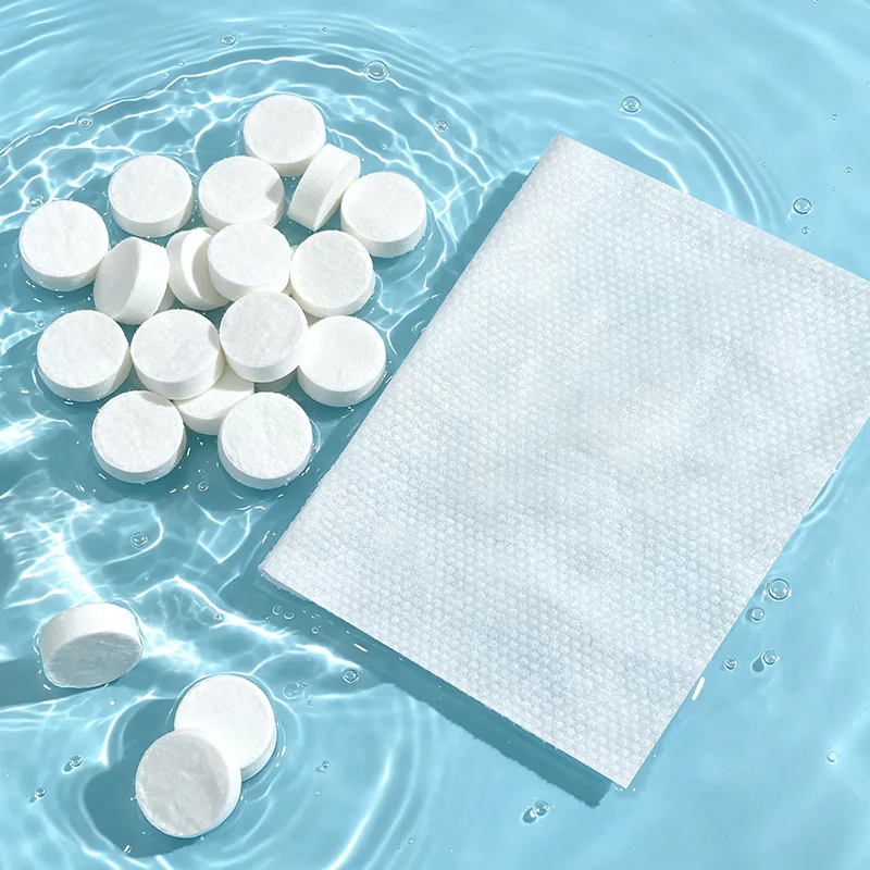 59/99PCS Portable Compressed Towels Expandable Coin Tissues Lightweight Compact Travel Soft Disposable Washcloths for ZYF