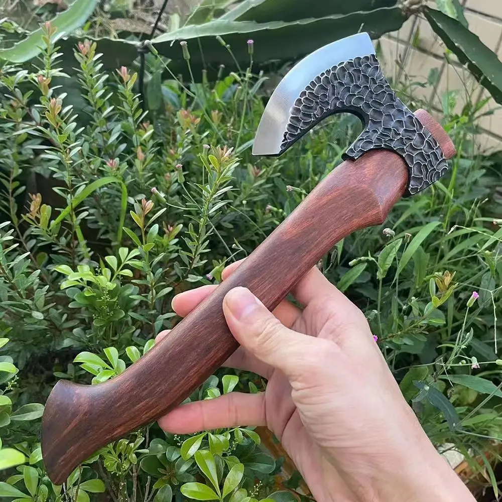 Hand-forged Axe, Picnic, Firewood and Bone Cutting, Multi-functional Portable Axe