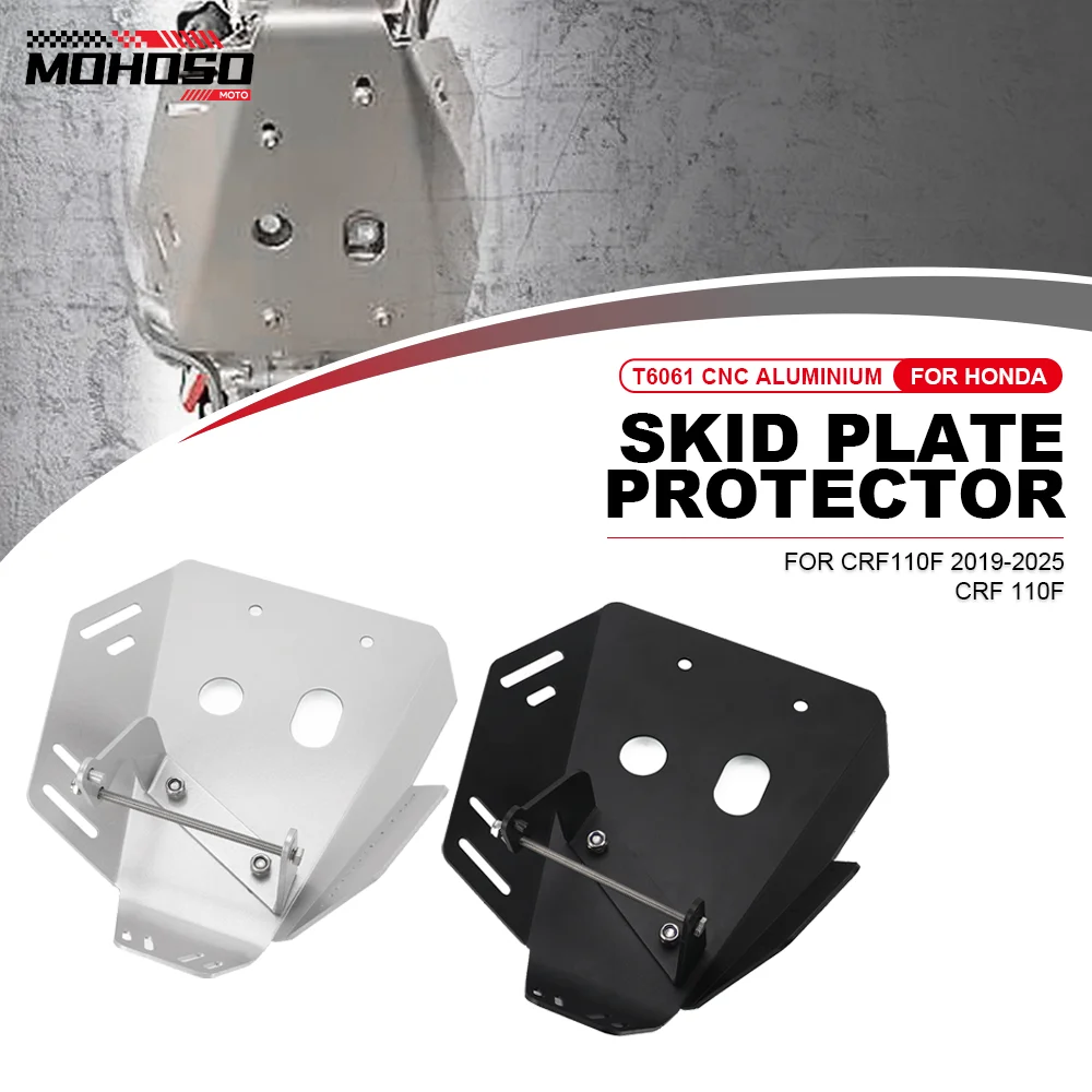 

Motorcycle Skid Plate Motor Engine Guard Frame Chassis Protector For Honda CRF110F CRF 110F 2019-2020-2021-2022-2023-2024-2025