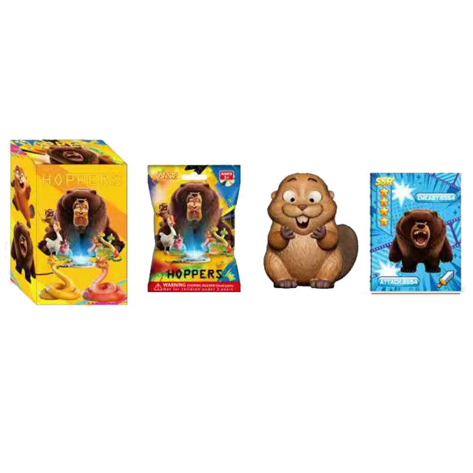 2026 Hot Disney Anime Hoppers Blind Box Doll Toy Mabel King George Character Vinyl Mask Blind Box Ornament Toy Birthday Gift