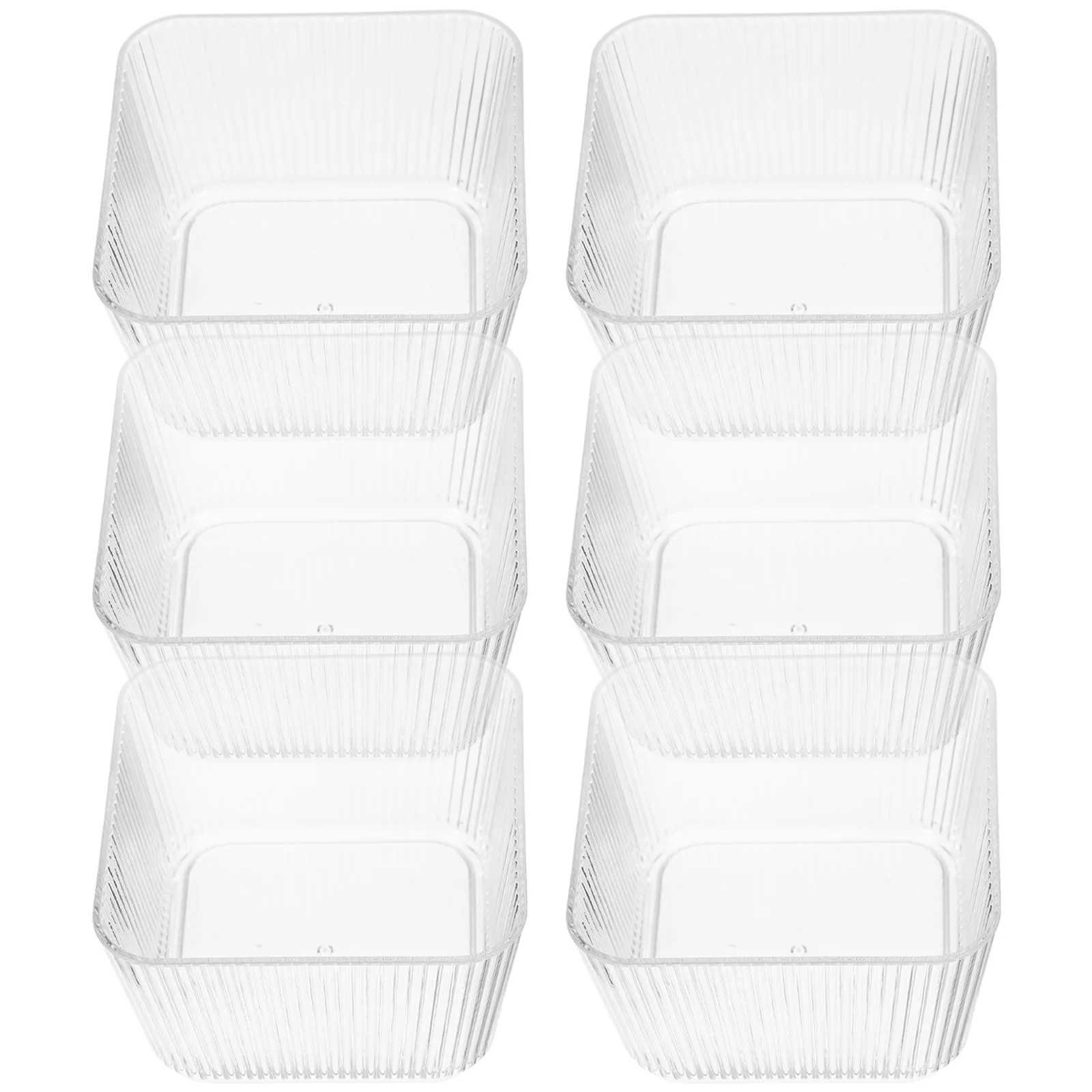 

6Pcs Compact Salad Serving Bowls Exquisite Design Suitable for Home Kitchen Dining Room Party Use Household Food Bowl