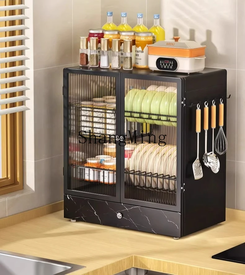 

ZYYHome Premium Sense Countertop Shelf Cupboard Drain Kitchen Multifunctional Storage Rack