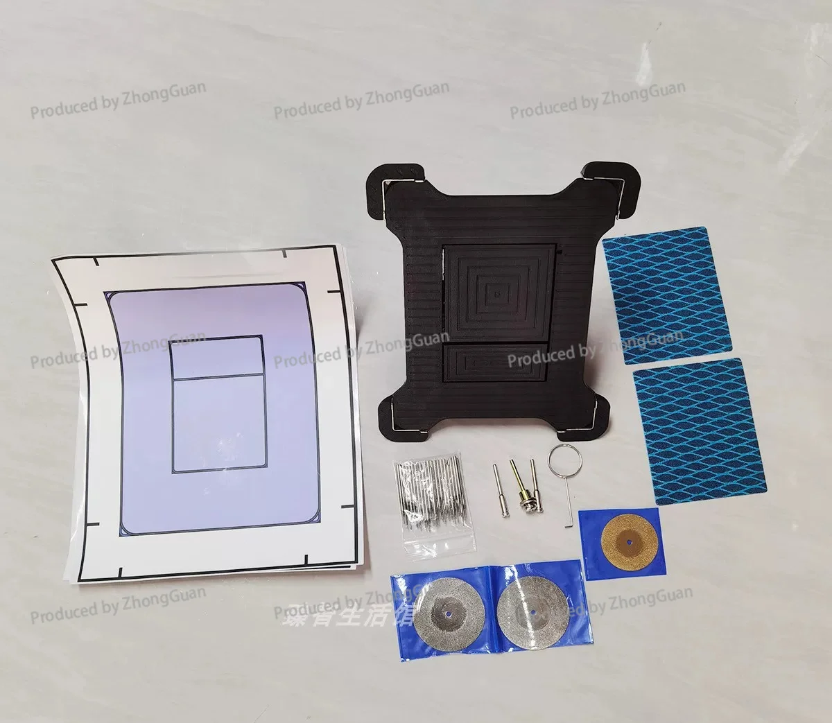 For Grohe Concealed Pneumatic Water Tank Panel Modified Tile Panel Embedded Tile All-in-one Concealed Water Tank Panel