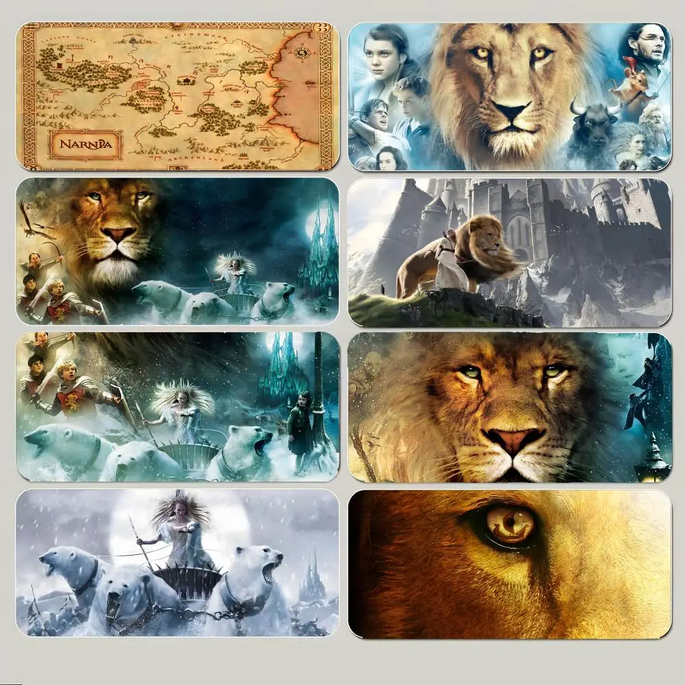 Classic Fantasy Movie The C-Chronicles of Narnia Mouse Pad Large Gaming Mousepad with Thick Stitched Edge Non-Slip Desk Mat