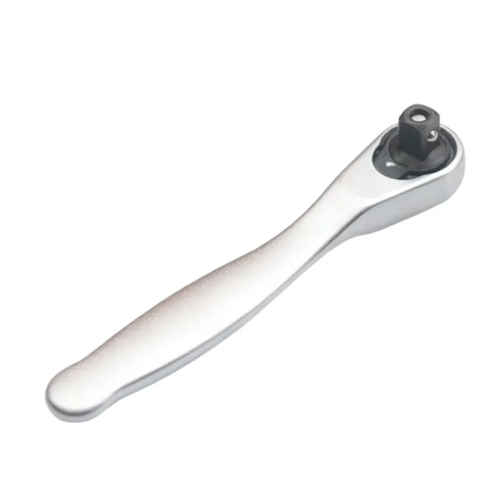 72 Teeth Mini Ratchet Wrench Quick Release Square Drive Head 1/4 Drive Ratchet Handle Wrench Socket or Bit Holder