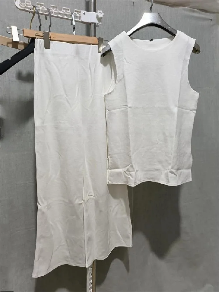 

Женские мягкие широкие брюки с высокой талией, круглый комплект Ne Svel Faion, эластичный пояс с боковым разрезом, весенне-летний наряд