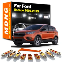 MDNG For Ford Escape 2001-2013 2014 2015 2016 2017 2018 2019 Accessories LED Interior Map Dome Light Kit Car Ceiling Bulb Canbus