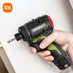 Xiaomi New Worx 12V Brushless Impact Drill Lithium Battery Mini Electric Drill Home Electric Screwdriver Professional Power Tool