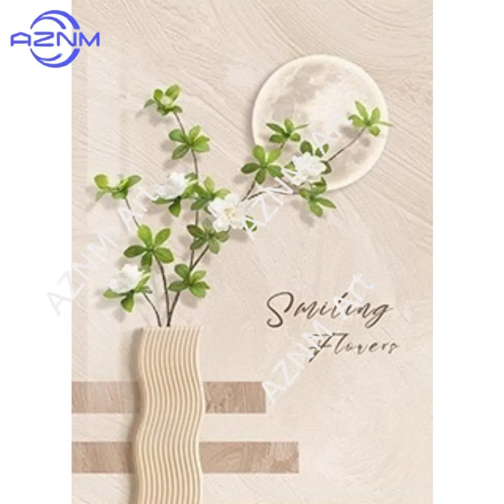 1/2Pcs Simple Modern Bedroom Bedside Decorative Canvas Painting Cream Wind Living Room Murals Abstract Lines