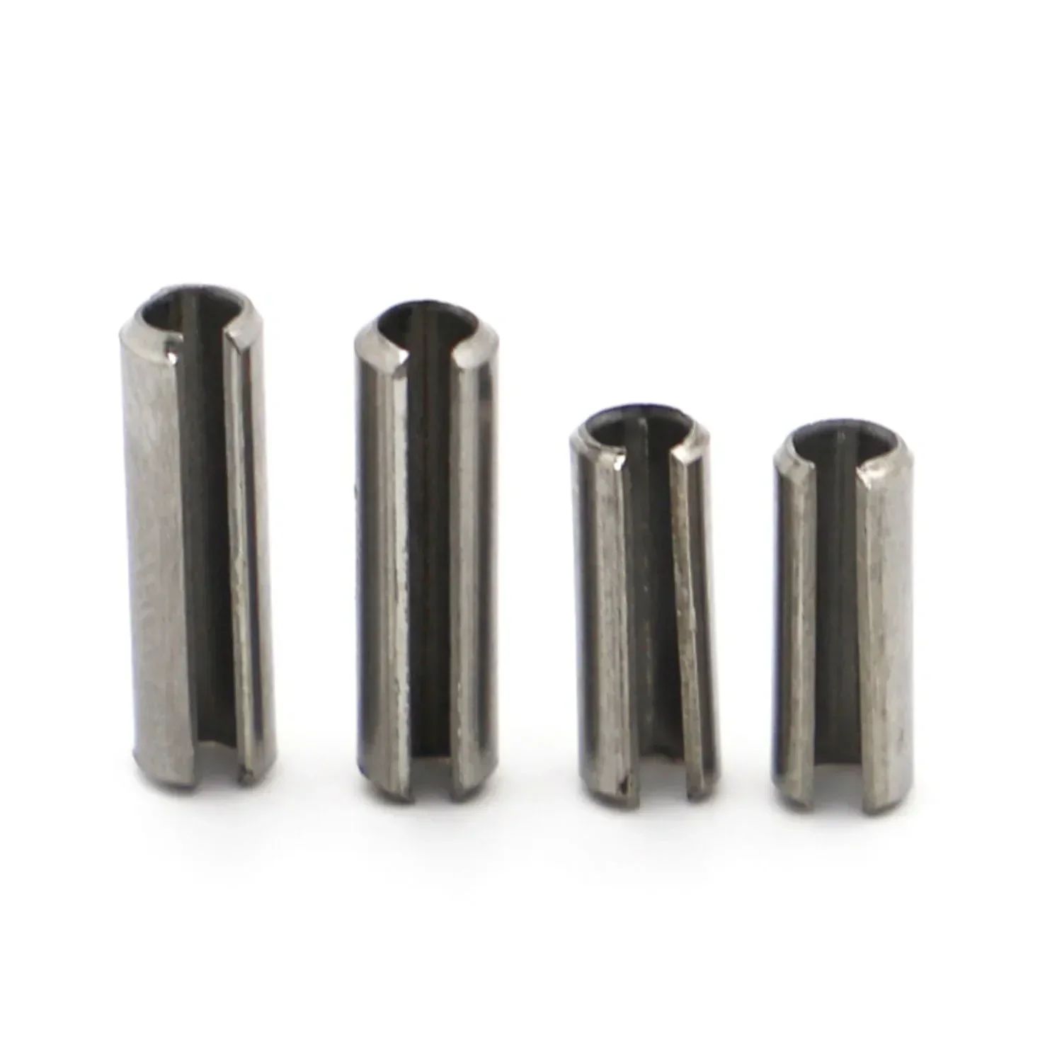 M1.5 M2 M2.5 M3 M4 M5 M6 M8 Spring-Type Straight Pins 304 Stainless Steel Spring Elastic Cylindrical Cotter Pin Dowel GB879