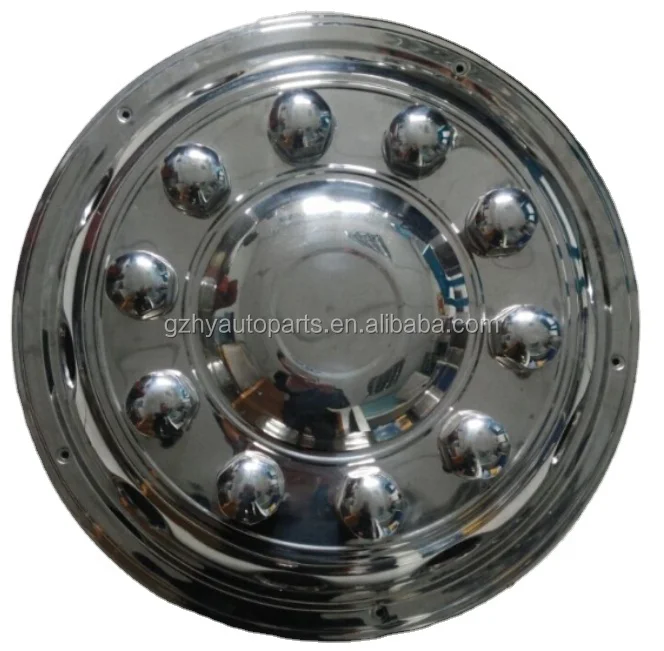 17.5inch hubcaps iron plating chrome wheel cover mini bus wheel skin cover 6holes