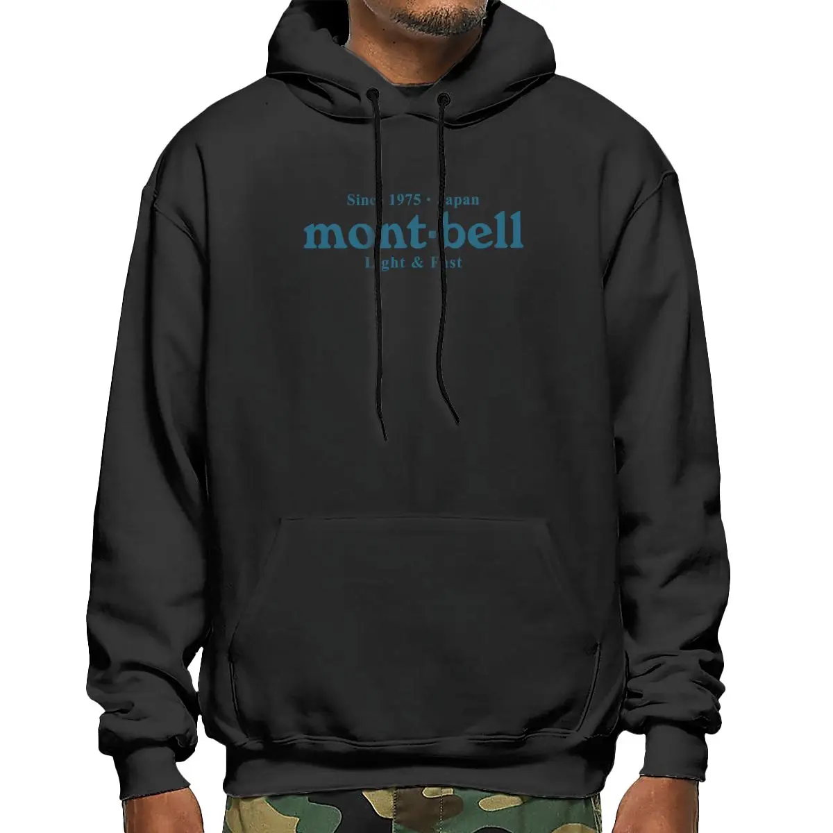 Sudadera con capucha con logotipo de Montbell, estilo Pop, novedad, cómoda