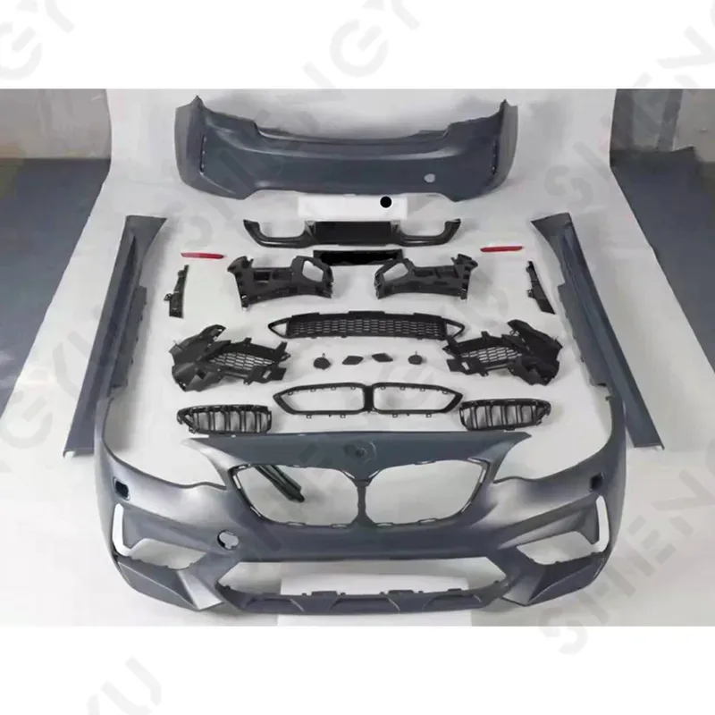 

Factory Hot Selling Body Kit Include Front and Rear Bumper with Grille and Side Skirt for 2 Series F22 F23 2014-2018 Change to