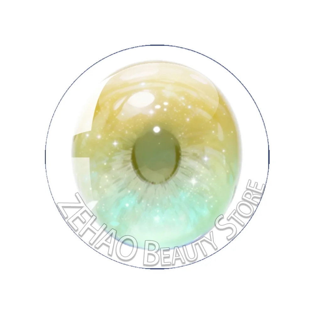 Candy Color Blyth Doll Glass Dolls Eye Chip DIY Crafts Eyeballs 10MM-40MM for Blyth Dolls Drop Glue Eye Pupil Girl Toy EyesJD016