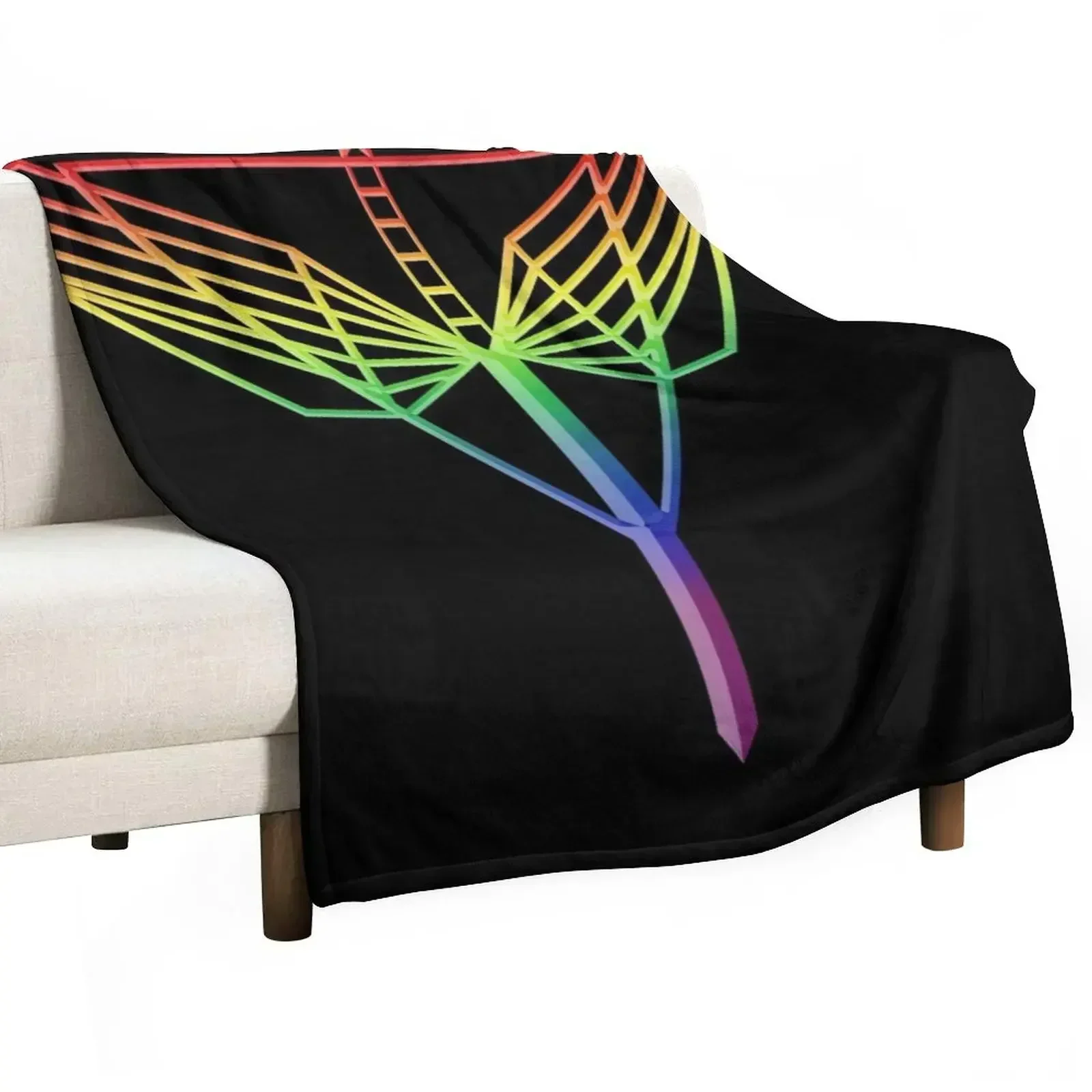 The Angel's Shield Symbol Pride Throw Blanket Blankets Sofas Of Decoration Travel For Decorative Sofa Blankets