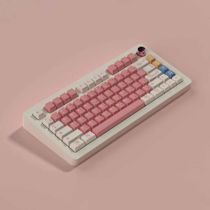 1 Set Bocchi The Rock Gotoh Hitori Keycap PBT Keycaps Dye Sublimation Anime Key Caps Cherry Profile For MX Keyboards 2.25U 2.75U