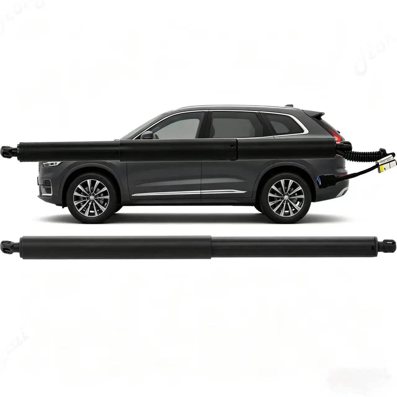 

For 2021-2023 Tesla Model 3 Tailgate Support Rod Rear Tailgate Strut Electric Support Struts 155148898B 155148899B 155148800C