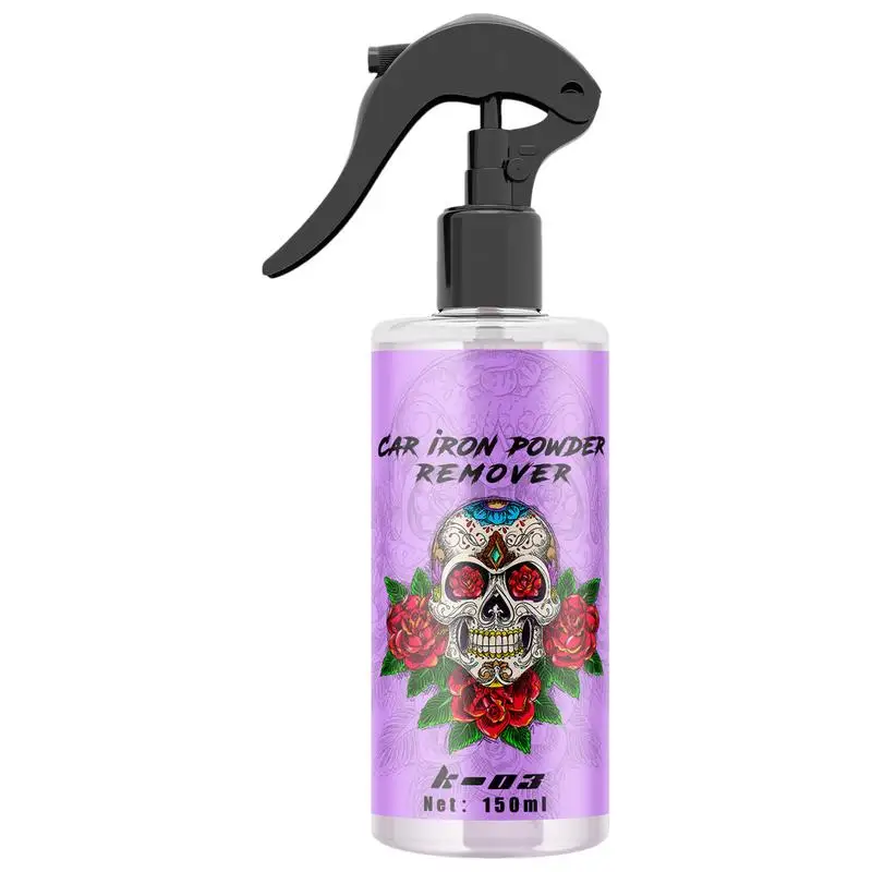 

150ml Powerful Iron Removal Spray Rust Stain Remover, Iron Powder Remover, Iron Remover Wheel Cleaner Metal Rust Remover For car