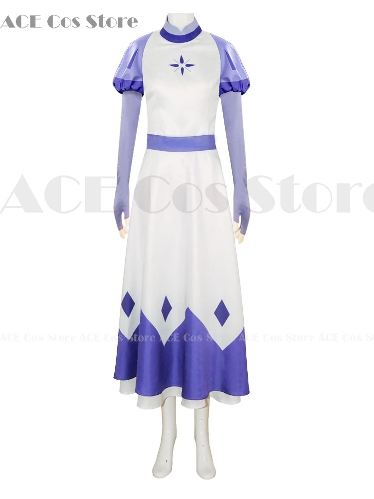 Hazbin Angel Emily Seraphim Cosplay Costume Halo Cosplay Hotel Women Fancy Dress Outfit Halloween Uniform Hasbin Hazubin Suit