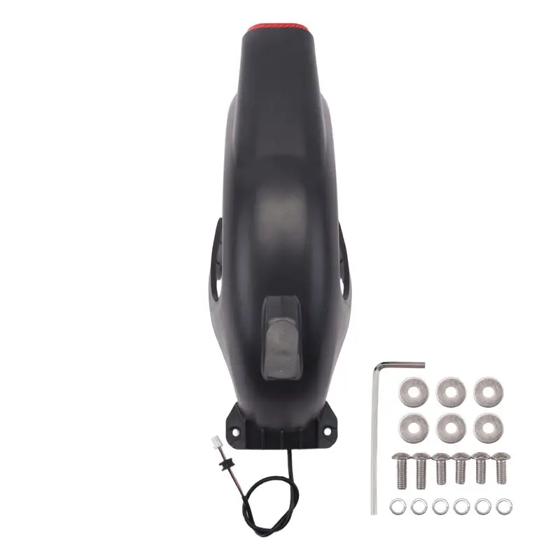 

ABST Rear Wheel-Fender For Ninebot-Max G2 Electric Scooter Back Mudguard Wing Add Taillight Fender-Support Assembly Parts