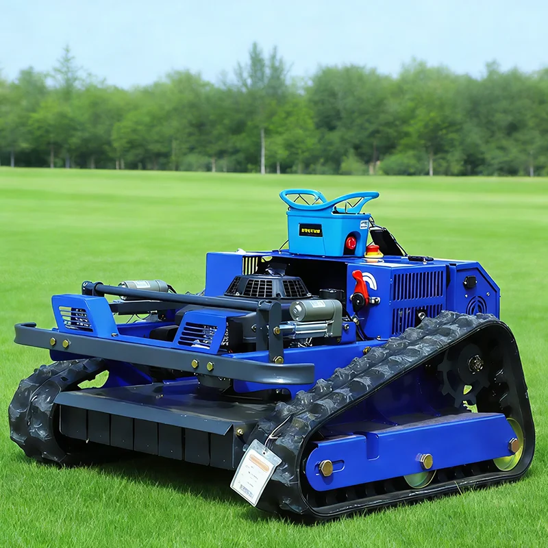 Customized orchard clearing dedicated intelligent remote control all terrain tracked weeding machine