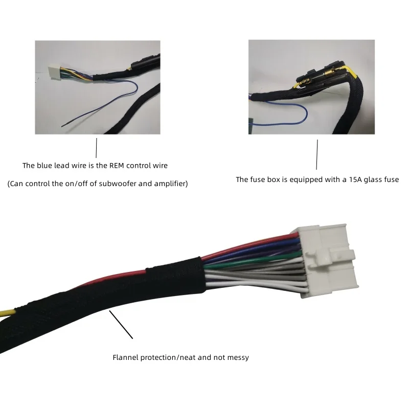 Voor Chevrolet Captiva/Buick Enclave Audio Modificatie DSP Versterker Kabelboom Auto Onderdelen Accessoires Auto Stuff Auto