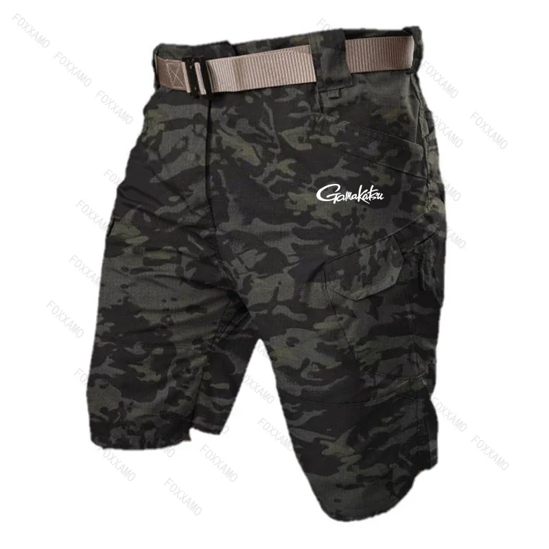 

2025 Gamakatsu Men's MTB Shorts Mountain Hiking Short Offroad DH Motorcycle Bike Short Pants Outdoor Sports Quick Dry Downhill