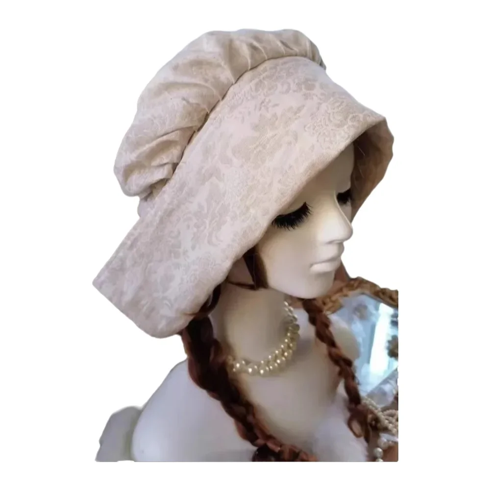 

Halloween Lolita British-style retro forest-themed vintage cotton and linen women's hat