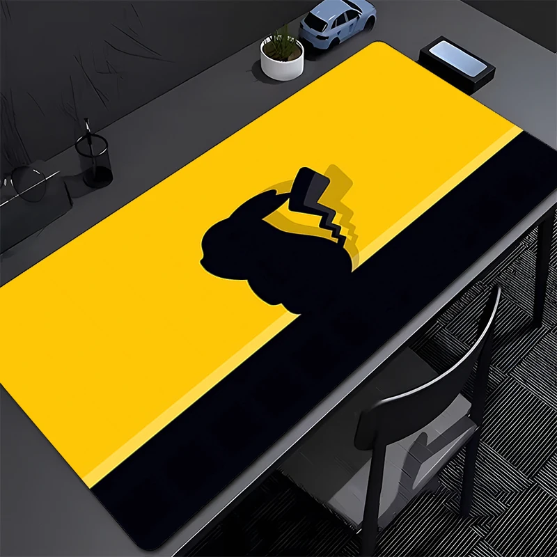 

Mouse Pad P-Pokemon Pikachu gaming accessories Computer keyboard gamer Designed specifically for e-sports Gamer Cabinet Mousepad
