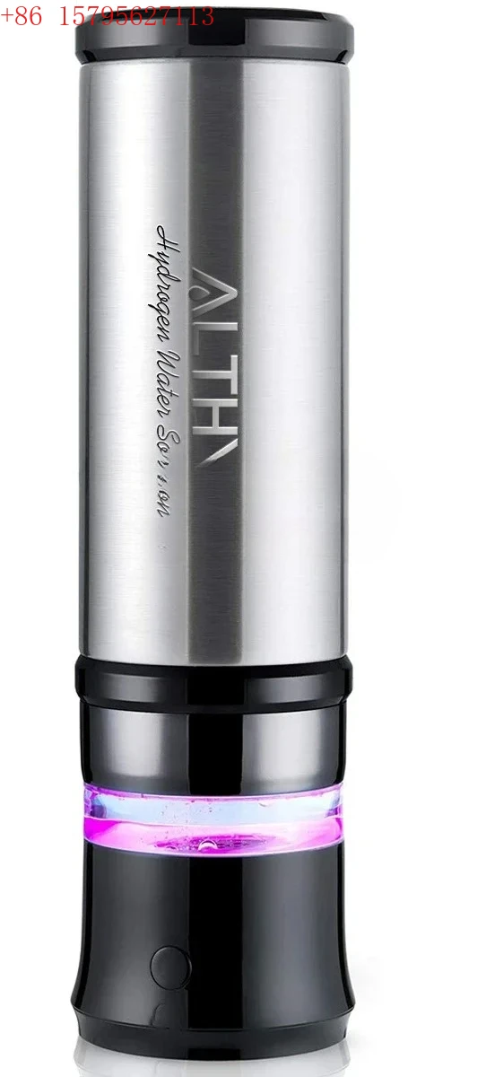 ALTHY 2 в 1, изоляционный генератор бутылок с водородной водой из нержавеющей стали + генератор дезинфицирующего средства — двухкамерный DuPont SPE + PEM