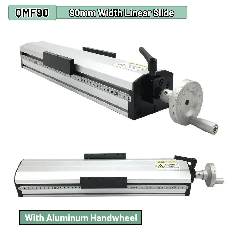 Mesa Deslizante lineal totalmente cerrada, tornillo de bola a prueba de polvo de 90mm, etapa lineal de 70KG SFU1605 SFU1610, volante, eje XYZ para enrutador CNC
