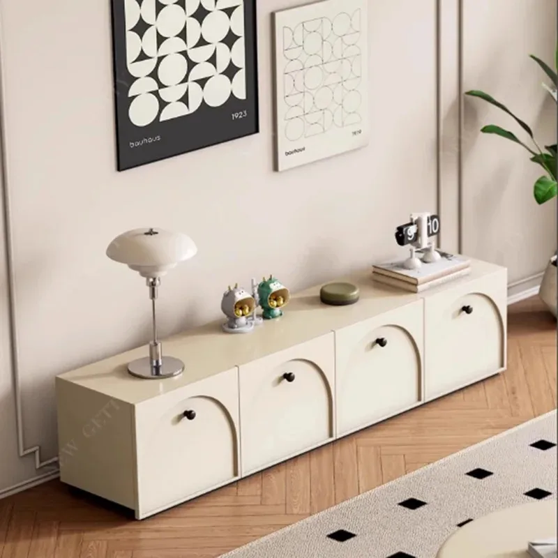 

Big Size White Tv Stands Living Room Modern Cabinets Fashion Designer Storage Tv Table Hallway Muebles Postmodern Furniture