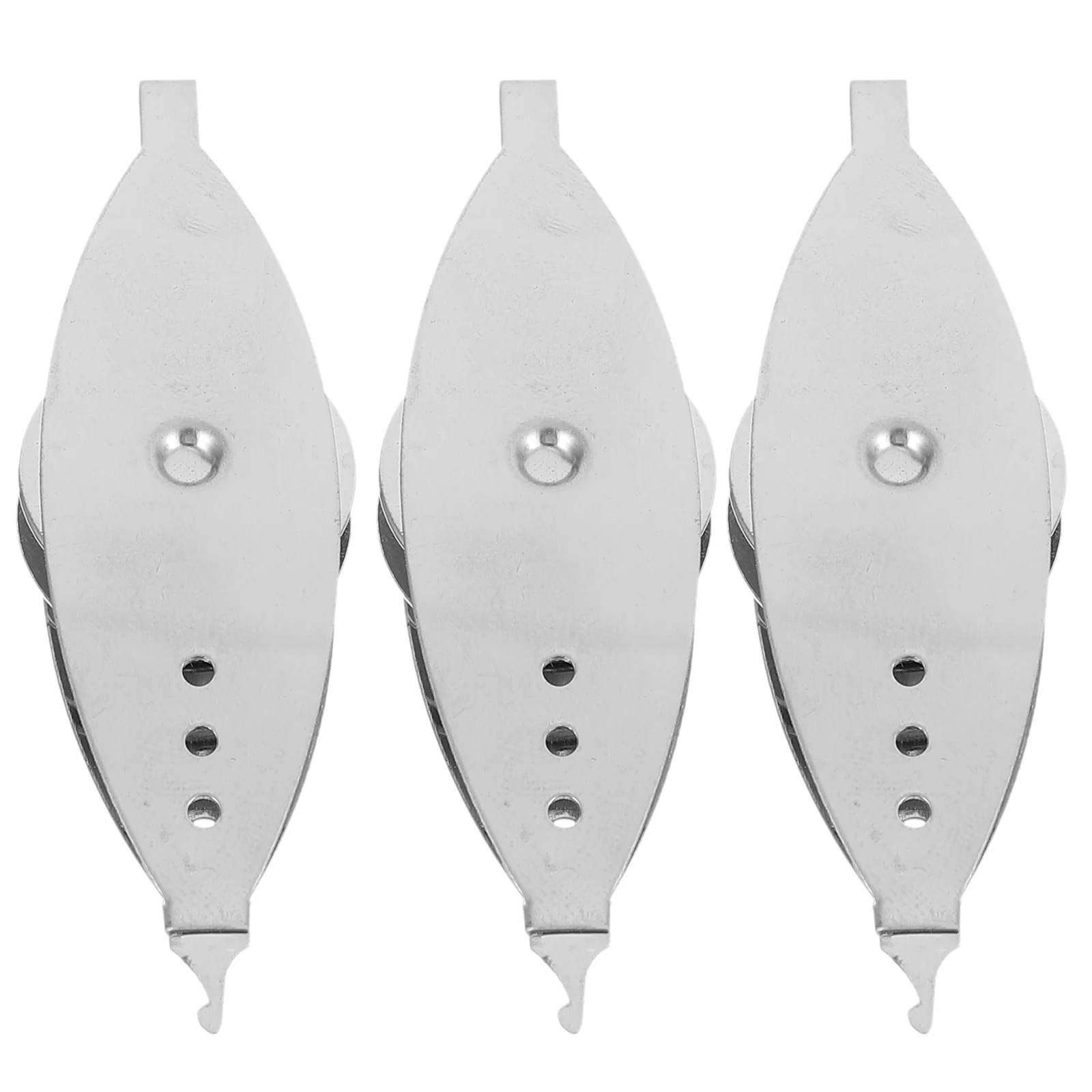 3 قطعة معدن الفضة الوشم المكوك خفيفة الوزن دائم الخياطة أداة للحرف اليدوية Diy بها بنفسك النسيج الحياكة الدانتيل صنع سبيكة الحياكة أداة