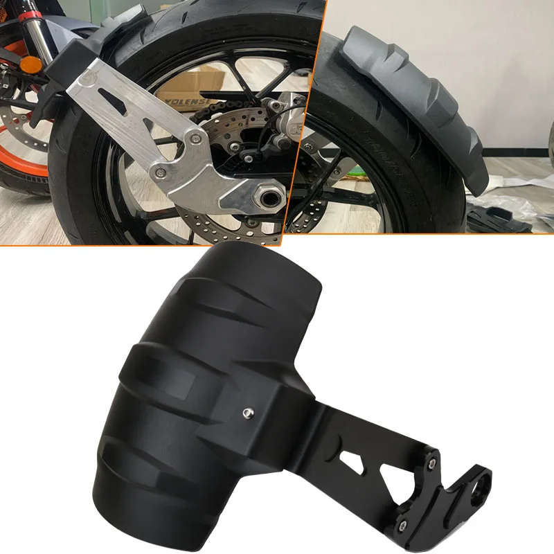 

Motorcycle Accessories Rear Fender Mudguard Wheel Hugger Splash Guard CNC Bracket For DUKE 790