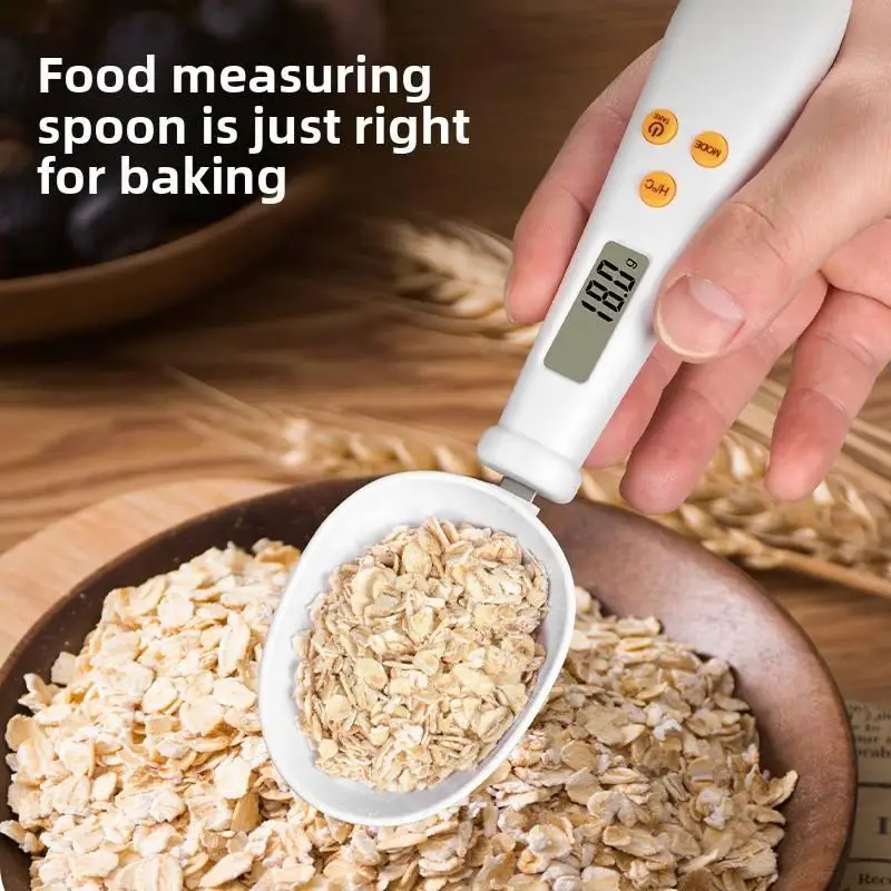 Digital Kitchen Scale Mini Spoon Scale Electronic Food Scale 0.1-500g Weight Measuring Kitchen Tool For Milk Coffee Baking