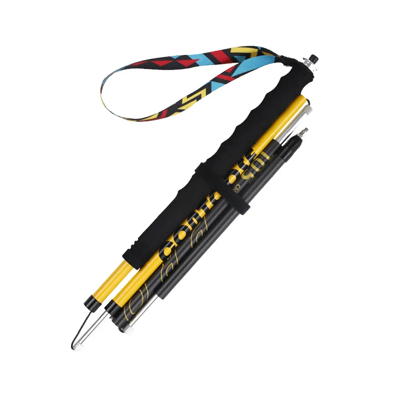 

Professional Carbon Fiber EVA Foldable Trekking Pole for Outdoor Adventures Customizable