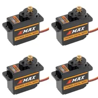 1/2/4pcs Original EMAX ES08MDII ES08MD II Digital Servo 12g/ 2.4kg/ High-speed Mini Metal Gear For Racing drone Fix wing drone