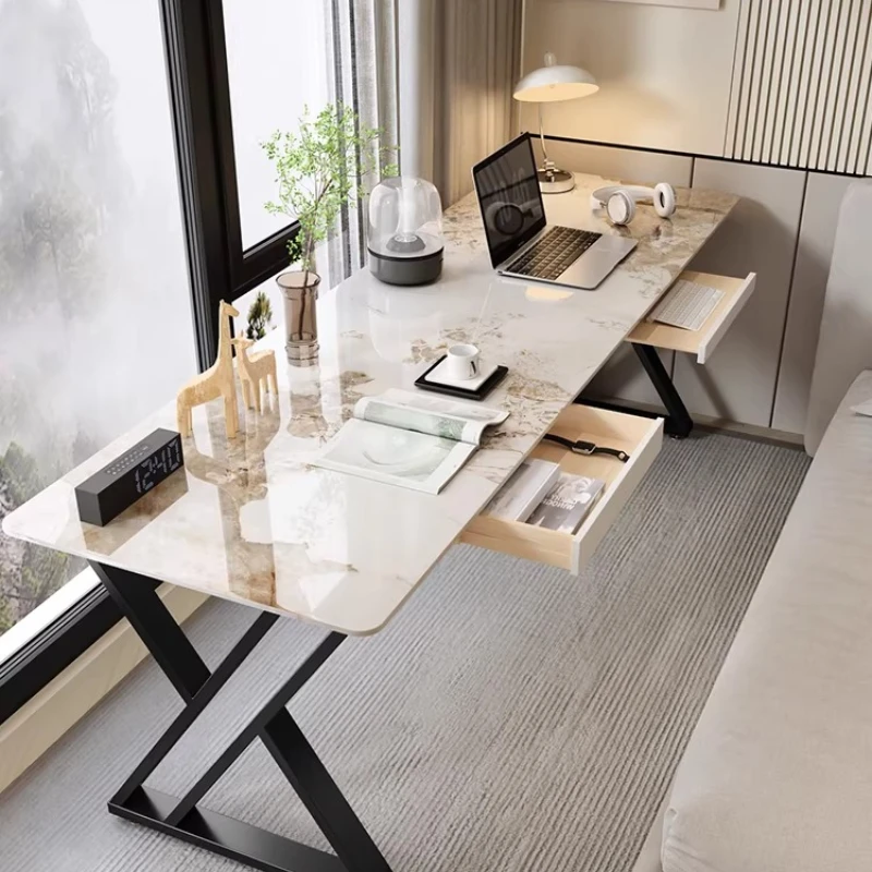 

Wall desk, double balcony narrow strip table