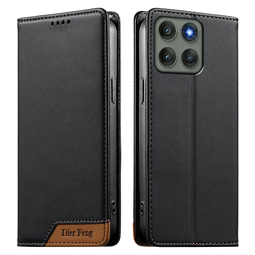 For Motorola Edge 60 Fusion 5G Flip Case RFID Leather Wallet