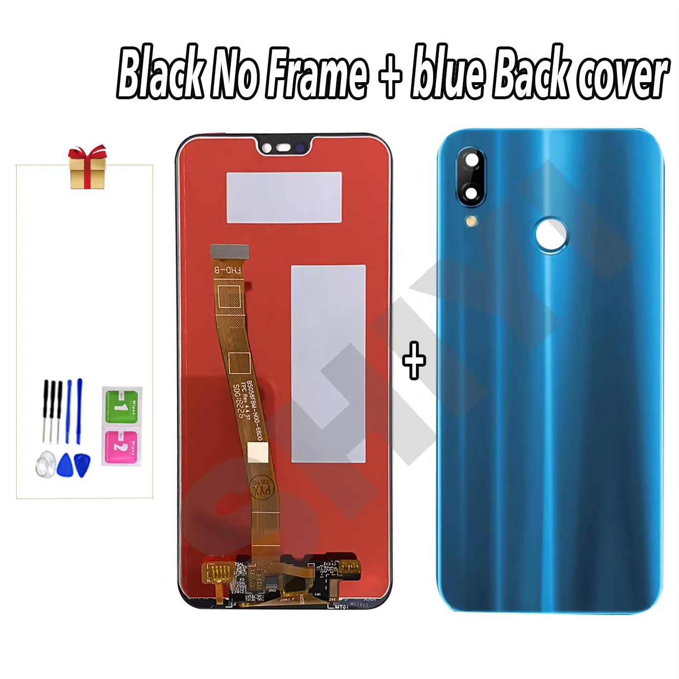 5.84 \'Lcd dla HUAWEI P20 Lite ekran dotykowy Lcd dla HUAWEI P20lite/nova 3e z pokrywą baterii Digitizer