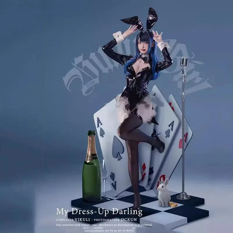 ชุดคอสเพลย์กระต่ายสาวน่ารัก คิตะกาวะ มาริน ปี 2025 11 ชุดเดรสขี้เล่นของฉัน ชุดจั๊มสูทผู้หญิงผู้ชาย วิกผมคอสเพลย์ หนังเซ็กซี่ C