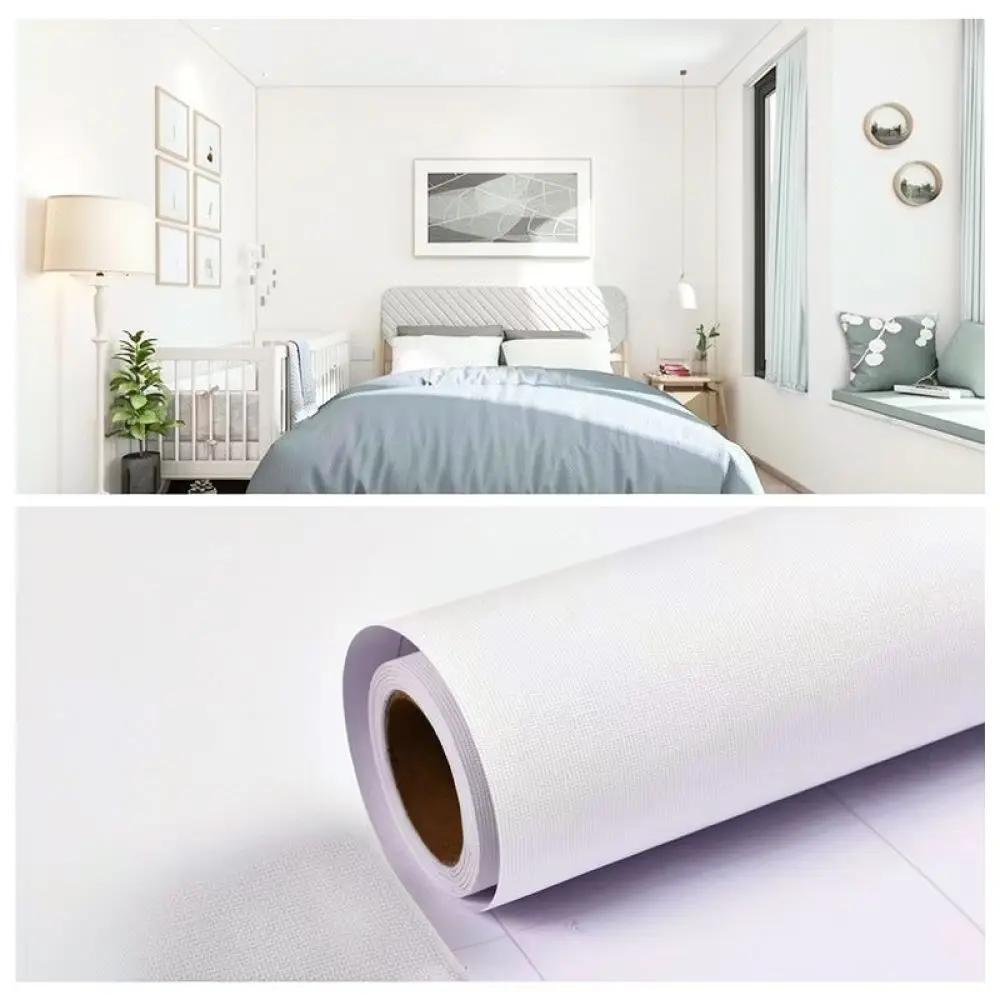 Self Adhesive Wall Paper Waterproof PVC Mural For Home Interior Decoration Furniture Renovation Modern Minimalist Wall Sticker