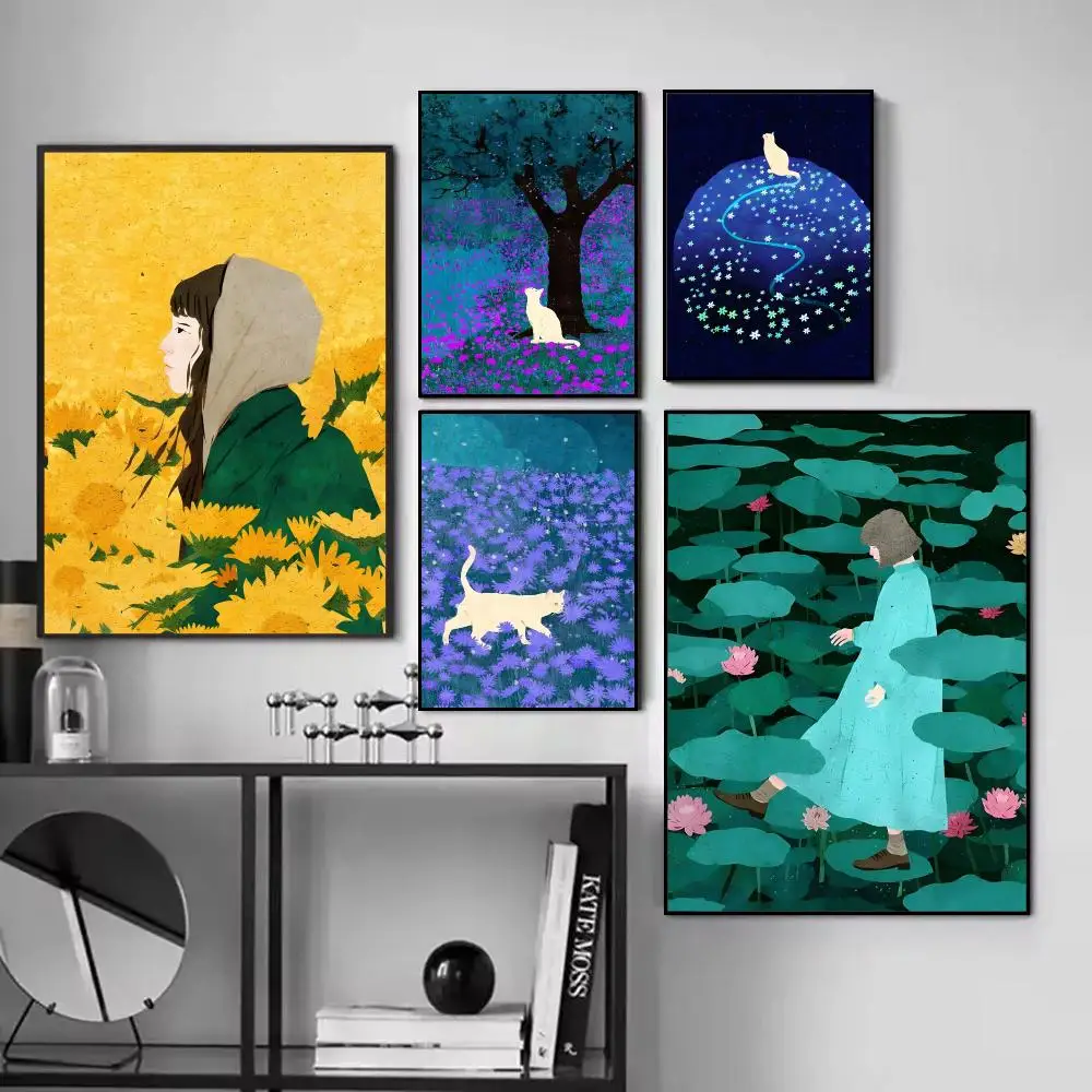 X-xuan Loc Xuan Art Poster HD Waterproof PVC Wall Art - Aesthetic Thickened For Home Hotel Bedroom