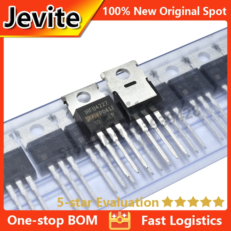 

Jevite 100% New Original electronics Controller 50 units/lote IRFB4227 IRFB4227PBF 200V 65A TO-220 MOSFET Transistor