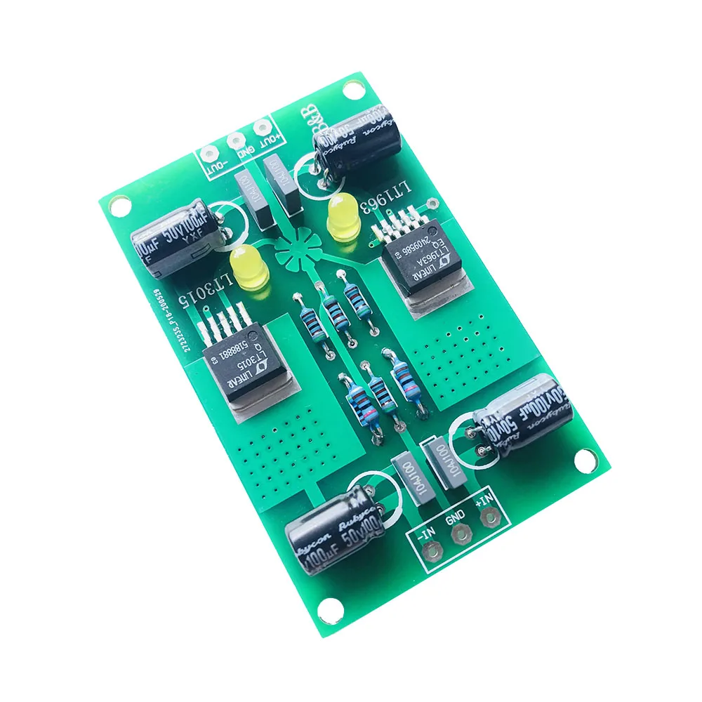 Nvarcher LT1963A LT3015 الجهد الموجب والسلبي DC-DC الدقة منخفضة الضوضاء الخطي موفر طاقة تنظيمي لpreamp DAC